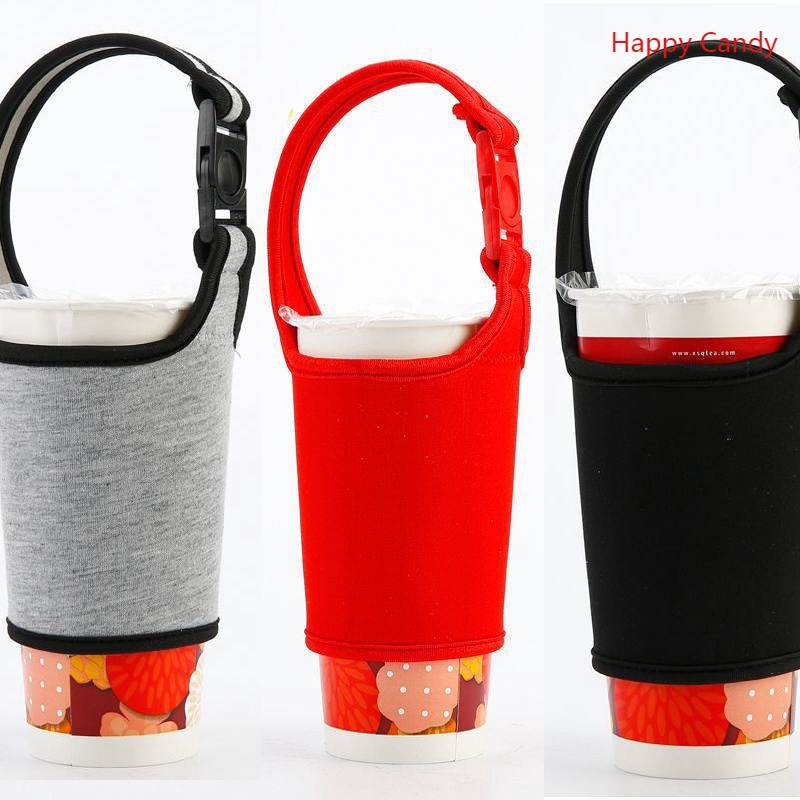 Travel Water Bottle Case Bottle Cup Holder Carrier Tote Bag for