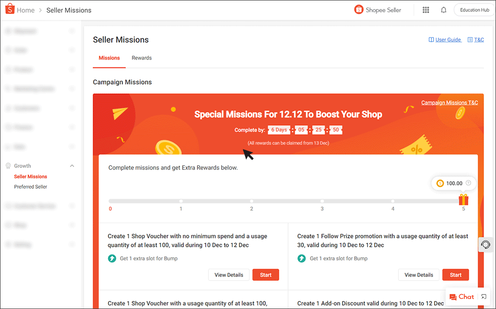 Seller Missions | SG Seller Education [Shopee]