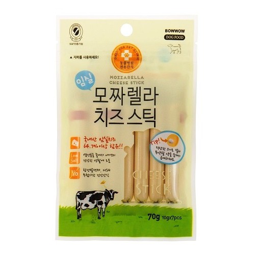 Bowwow Mozzarella Cheese Stick 70G Shopee Singapore