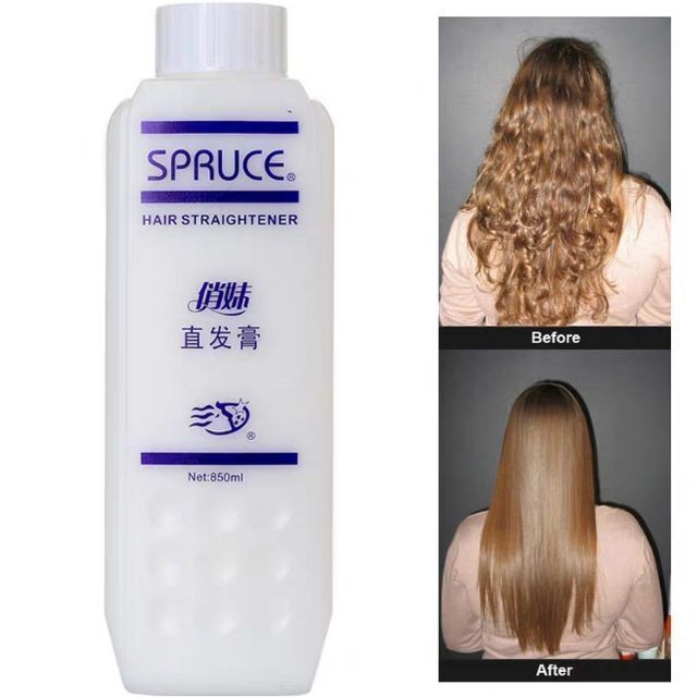 Shop Malaysia Malaysia Ready Stock The Beauty Street Spruce Hair Straightener Rebonding Cream Ubat Krim Lurus Rambut 850ml Shopee Singapore