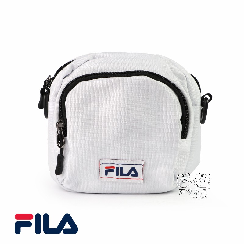 fila white sling bag