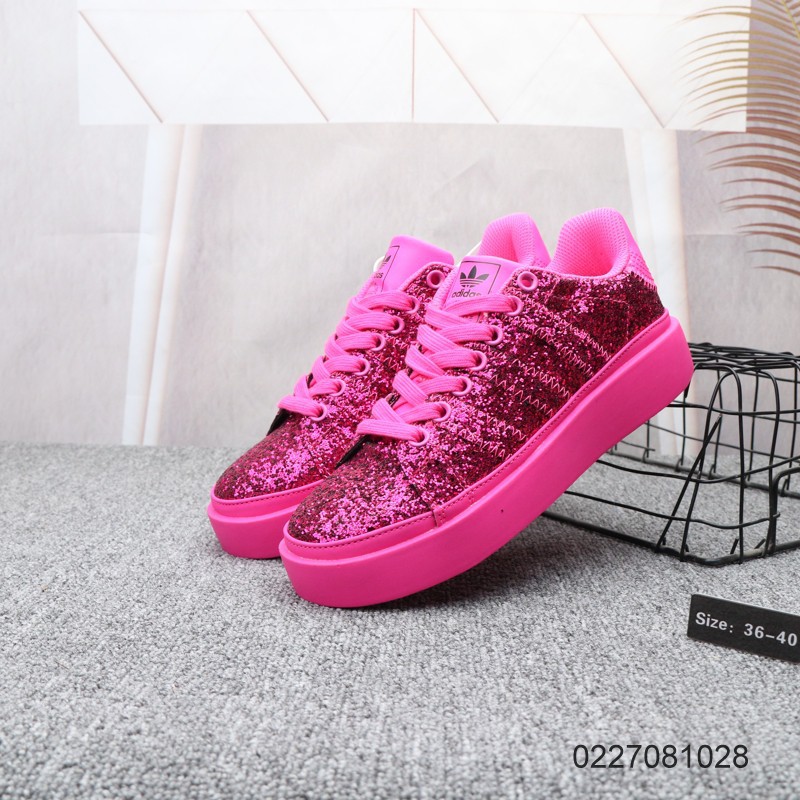 womens rose gold adidas shoes