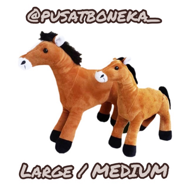 large stuffed horse