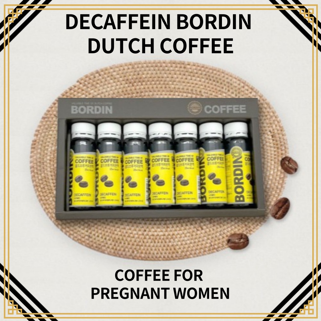 [BORDIN] 7 types of decaffeinated coffee 25ml / coffee for pregnant women / Dutch coffee
