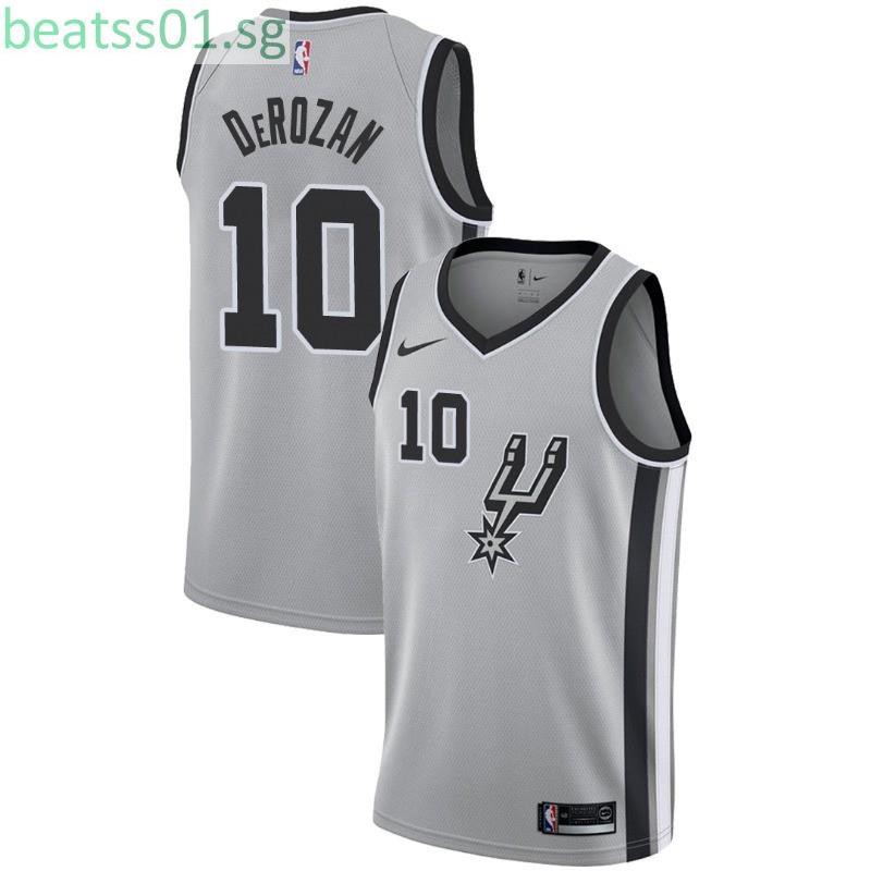 spurs silver jersey