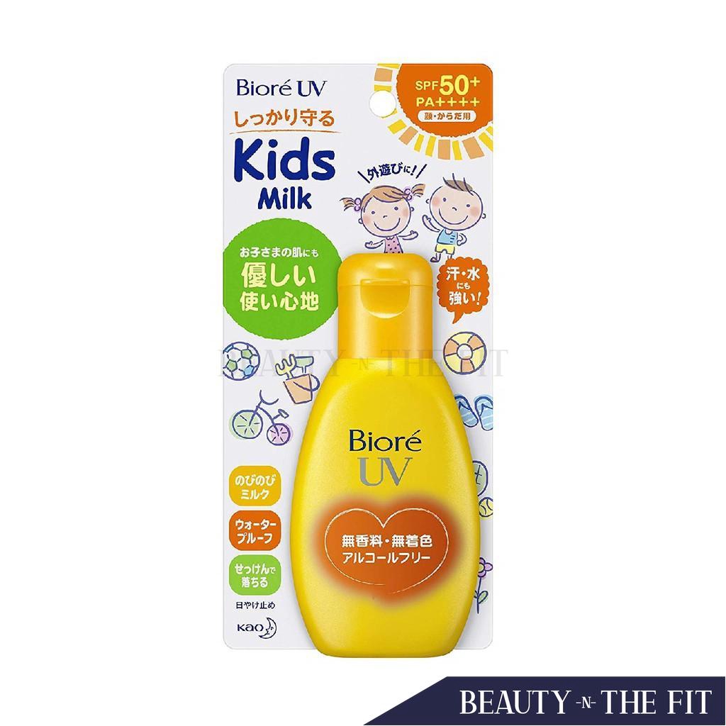 Biore Uv Kids Milk Spf50 Pa 90g Shopee Singapore