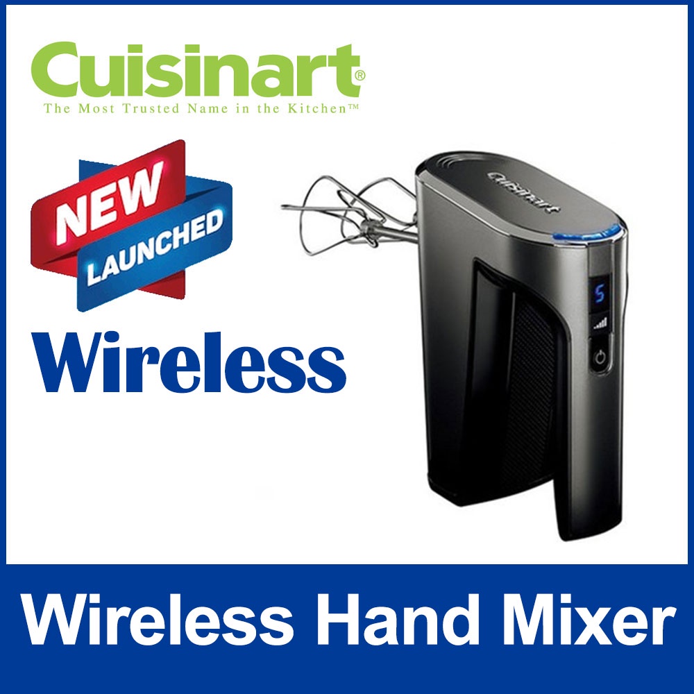 Cuisinart RHM100KR Cordless Hand Blender Mixer Foam Kneading Shopee Singapore