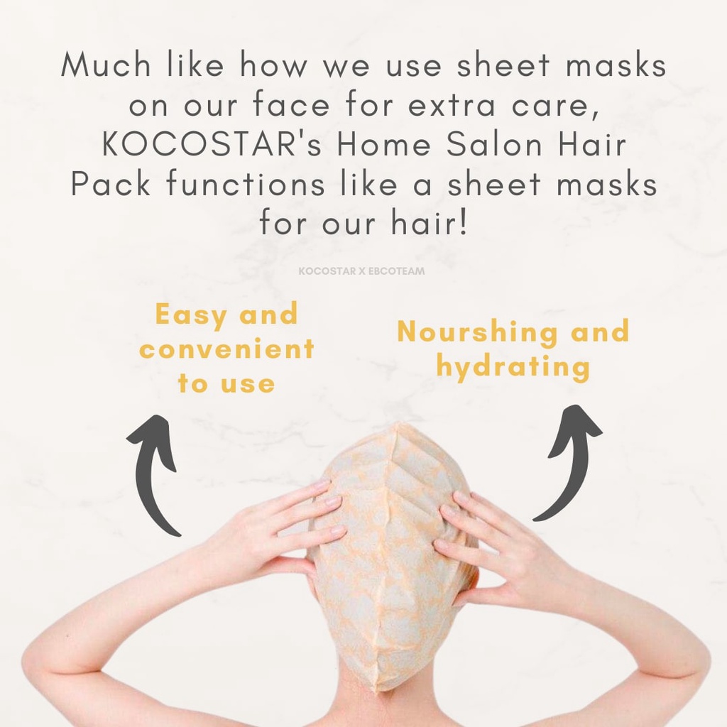 SG SELLR] ✿ Kocostar Home Salon Hair pack ✿ 15 Mins Treatment ✿ Damaged Hair  Treatment ✿ | Shopee Singapore