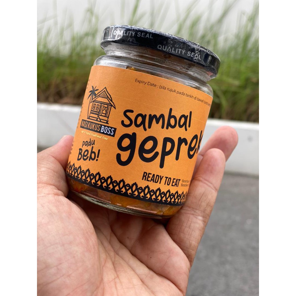 Sambal Geprek Padu Beb From Boss Rice Shopee Singapore