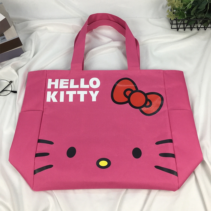 hello kitty canvas tote bag