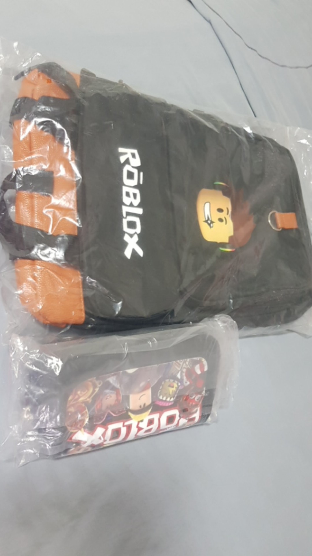 Roblox Primary School Bag Roblox School Backpack Roblox Bag Shopee Singapore - original supreme denim with black bag roblox