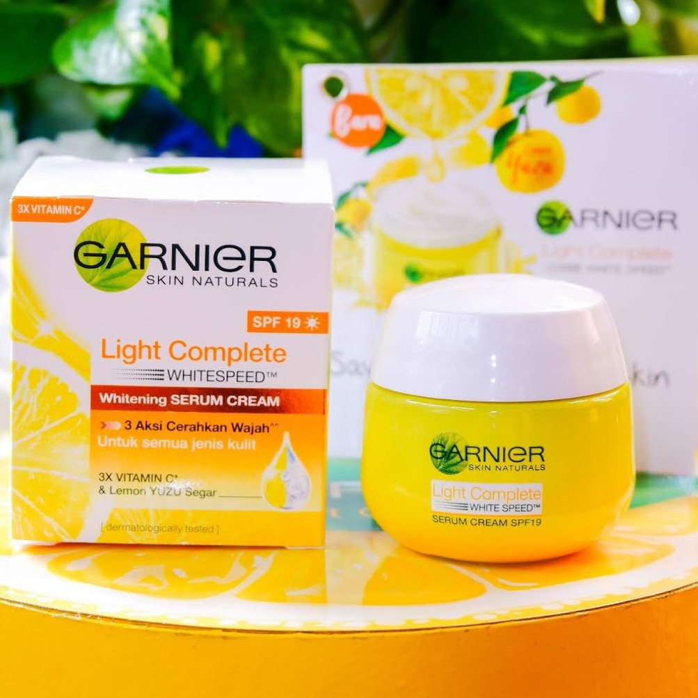 Garnier Light Complete White Speed Serum Spf19 50ml Shopee Singapore