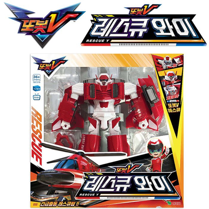 TOBOT V RESCUE Y Transformer Action Figure Toy Korean TV | Shopee Singapore