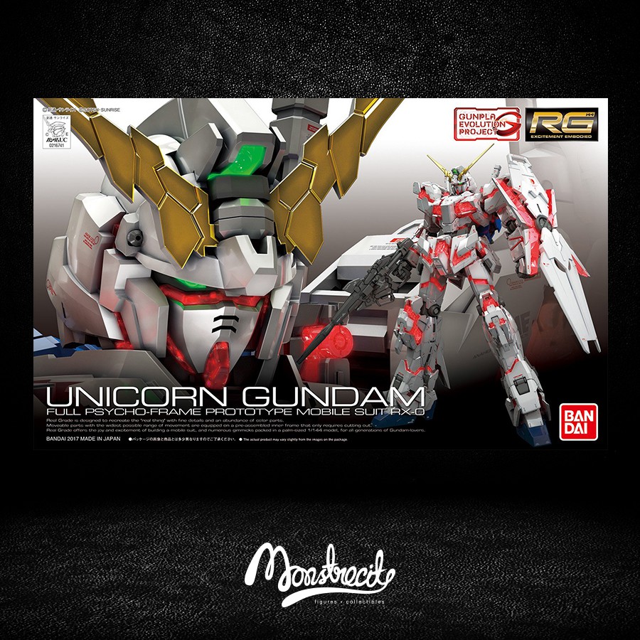 Rg 1 144 Rx 0 Unicorn Gundam Shopee Singapore