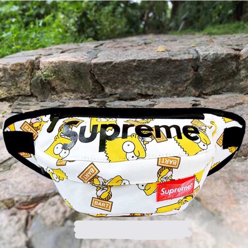 supreme fanny pack simpsons