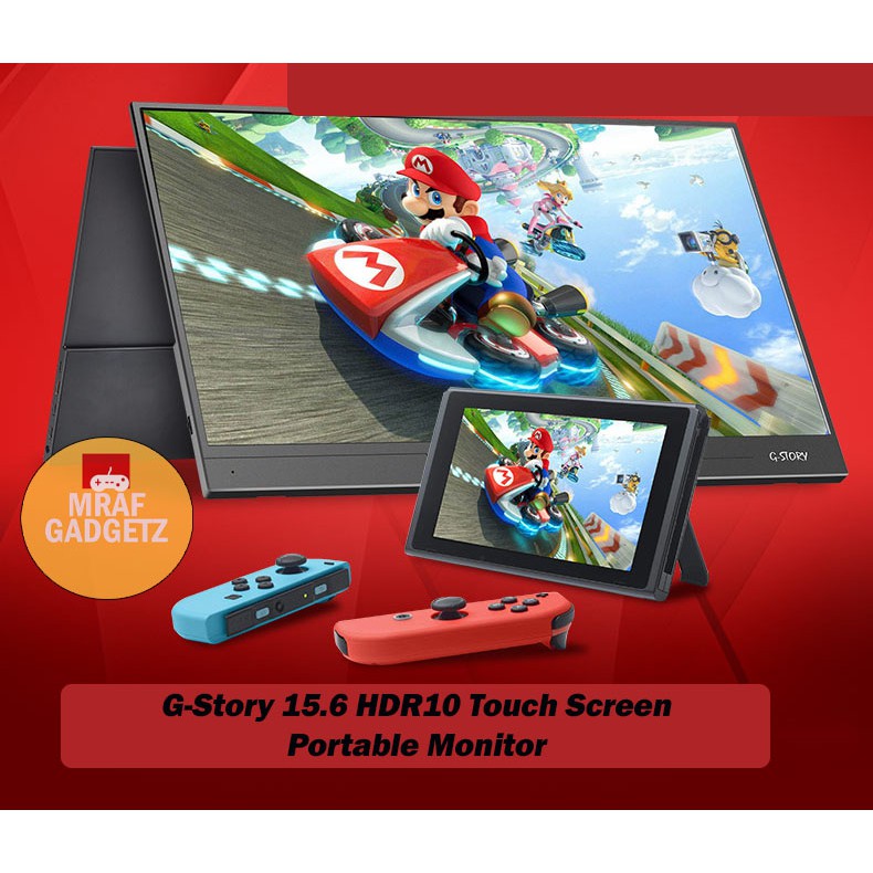 New G Story 15 6 Hdr 10 Touch Screen 4k 1080p Monitor Shopee Singapore