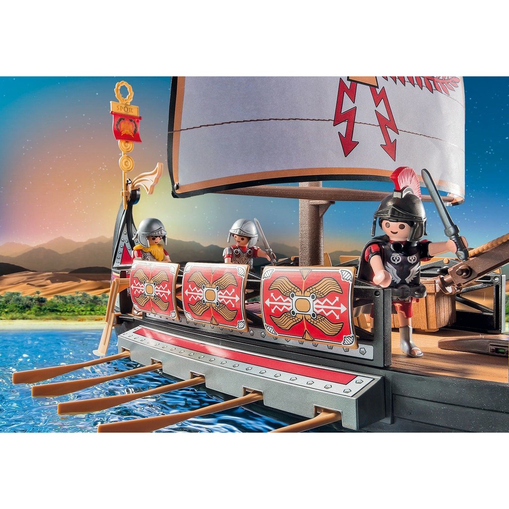 playmobil 5390 roman warriors ship