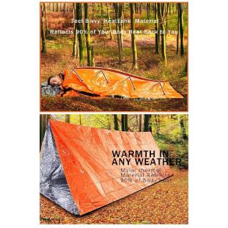 Portable Emergency Sleeping Bag / Waterproof First Aid Survival Camping Hiking Travel Bags / Outdoor PE Aluminum Film Tent #6