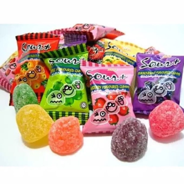 Lot 100 Sour Fruity Flavoured Candy Gula Gula Gummy Lot 100 Shopee Singapore