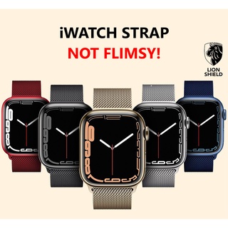 [SG] LionShield Band/Loop for Apple Watch Strap Series 8/Ultra/SE 2/7/6/SE/5/4/3/2/1 49mm/45mm/41mm/44mm/40mm/42mm/38mm