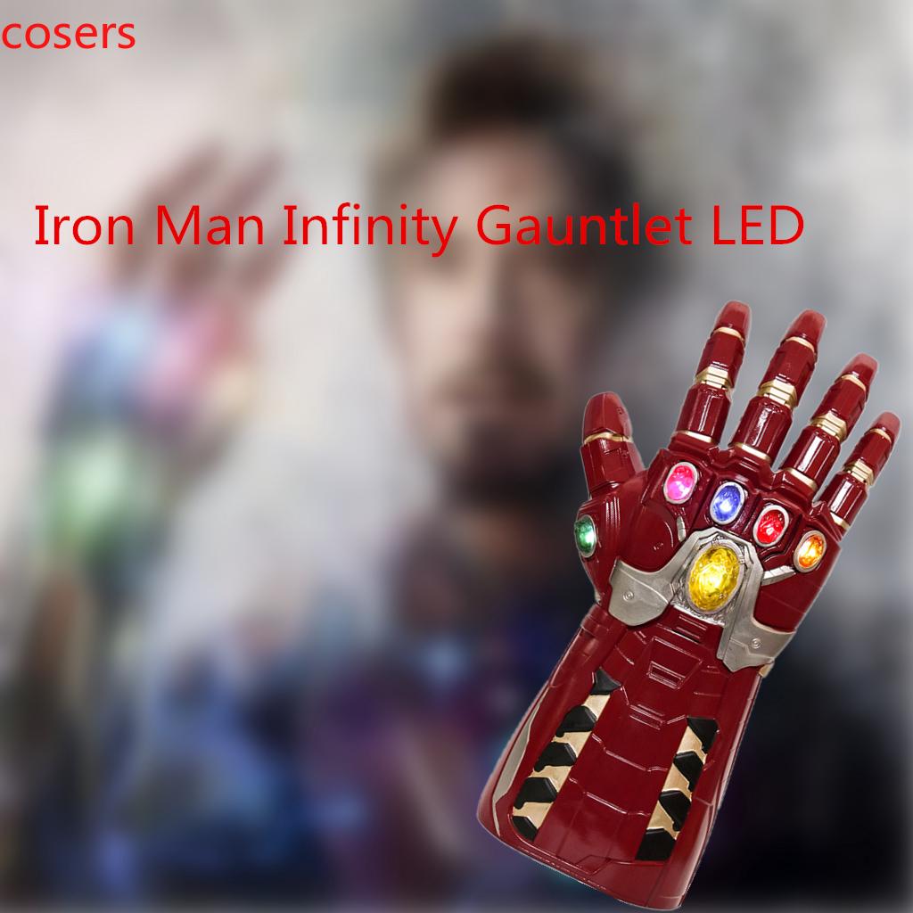 The Avengers 4 Endgame Marvel Iron Man Tony Stark Glove Legends Series Power Gauntlet Articulated Electronic Fist