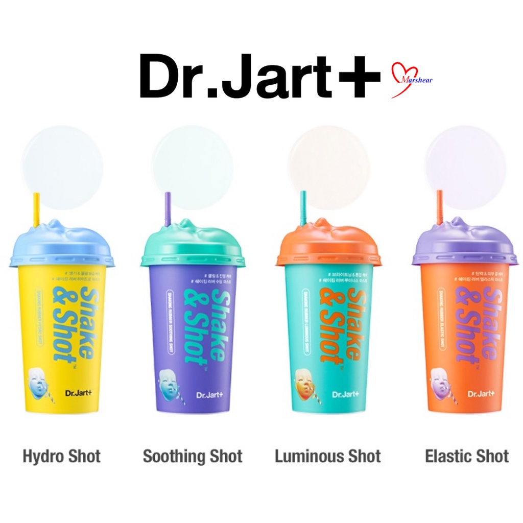 dr.jart+ dermask shake & shot rubber mask elastic / hydro / soothing ...