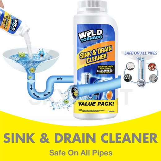Sink Drain Cleaner Chemical for Kitchen Toilet Pipe Dredging Clear Choke Clear Pipe Sink Cleaner