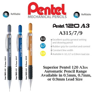 mechanical pencil lead sizes