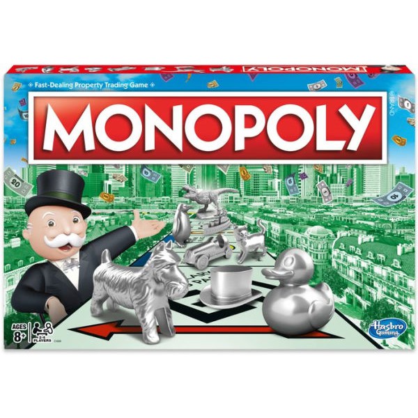 BNIB: Authentic Monopoly Classic Game - New Token Lineup! by Hasbro