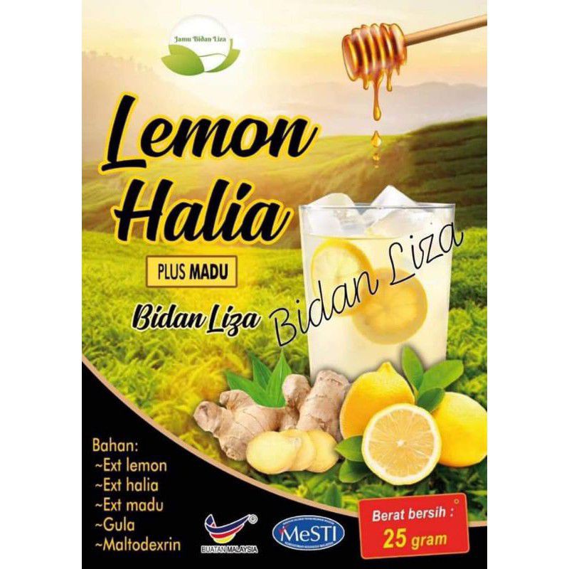 Lemon Halia Plus Madu Bidan Liza Ready Stock Singapore