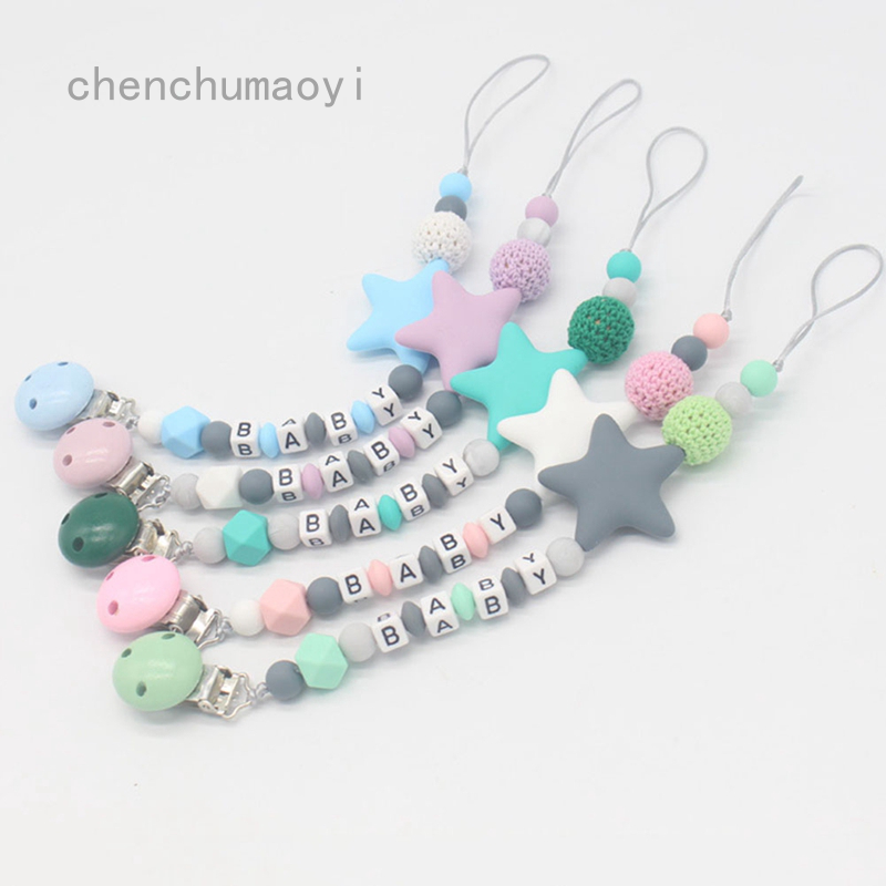 teething dummy chain