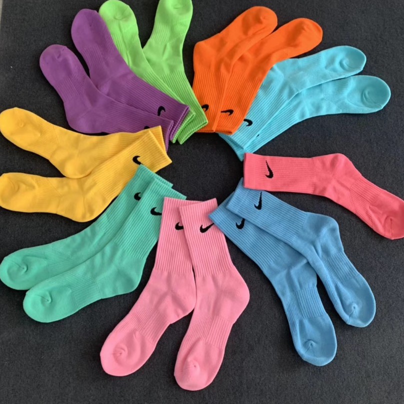 colorful socks nike