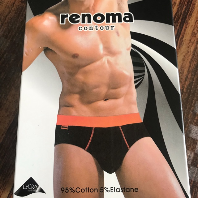 Shop Malaysia Renoma Underwear 3 Pcs Shopee Singapore