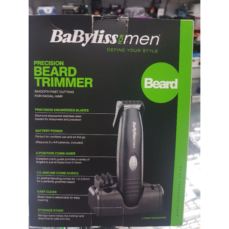 babyliss precision beard trimmer