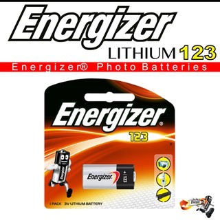 Energizer CR 123 CR123 Lithium Battery (1 Piece )
