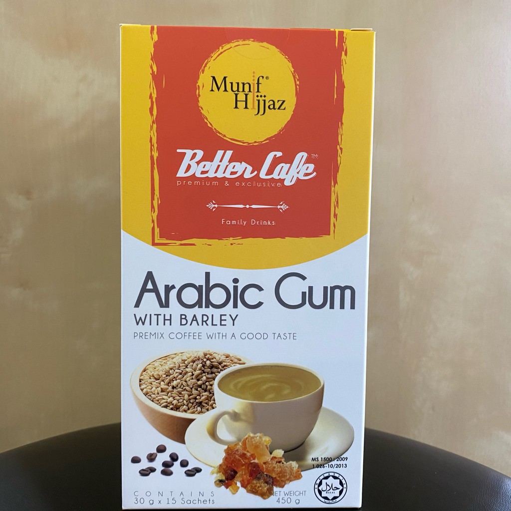 Sg Instock Munif Hijjaz Better Cafe Arabic Gum 15s Shopee Singapore