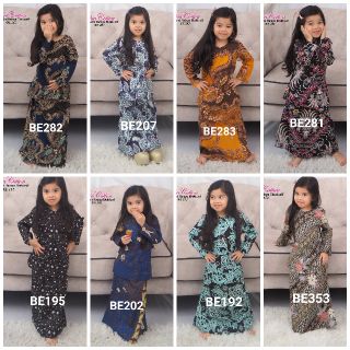Kurung Mini Raisya BE Baju Kurung Mini Budak English Kurung Mini Raisya BE Baju Kurung Mini Budak English