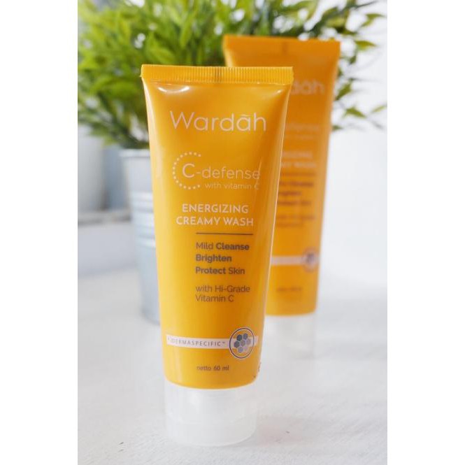wardah creamy wash c defense