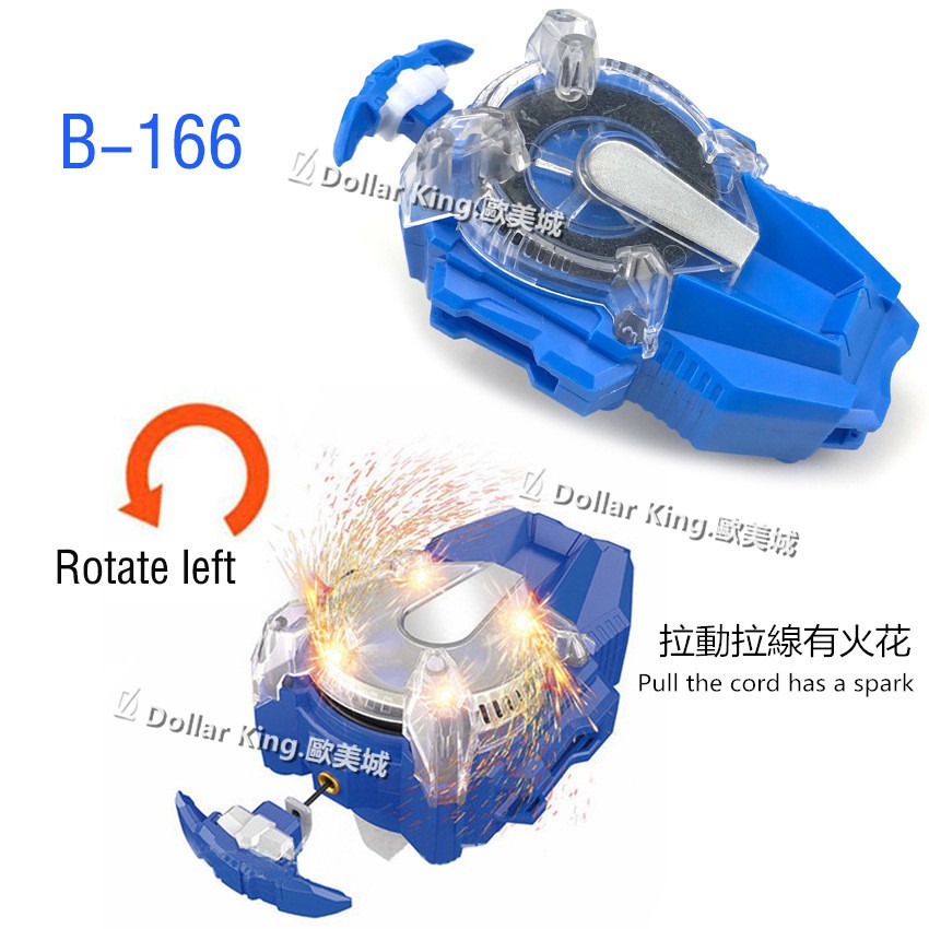 Takara Tomy Beyblade Burst Booster B-166 Superking Sparking Launcher L Blue 