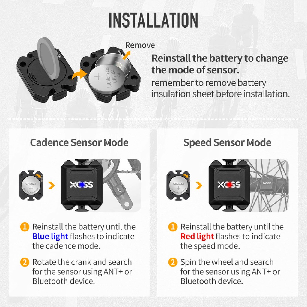 cadence sensor bluetooth smart