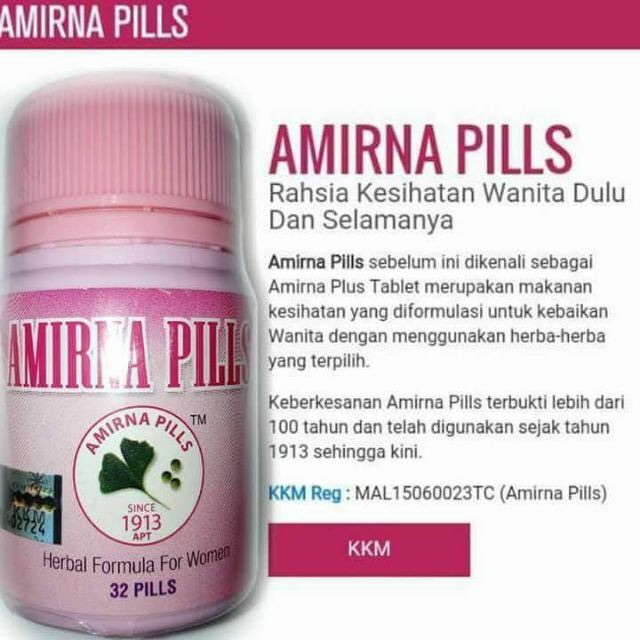 Amirna Pills Original Hq Shopee Singapore