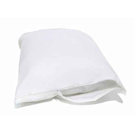 Waterproof Pillow Protector Zipper Pillow Cover Pillowcase 50x70cm