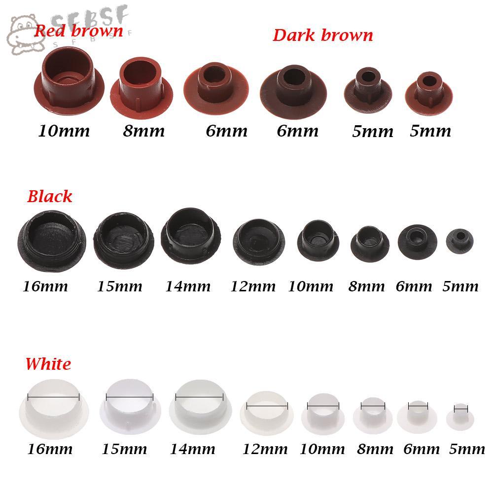 SFBSF 50Pcs 516mm Practical Furniture Hole Covers Protective Cap Cover Decor Dust Plug Stopper
