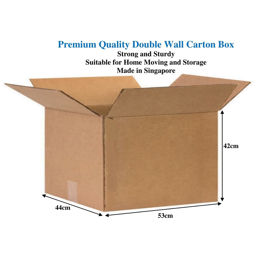 Carton Box - Only $3/pcs!! Fast Delivery!! Thick and Strong!! | Shopee