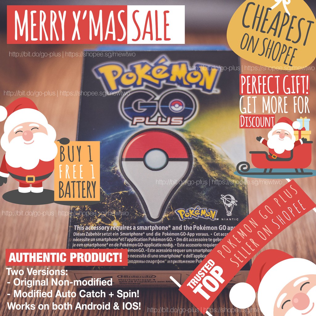 In Stock Local Pokemon Go Plus Original V10 V30 Promo Code Inside