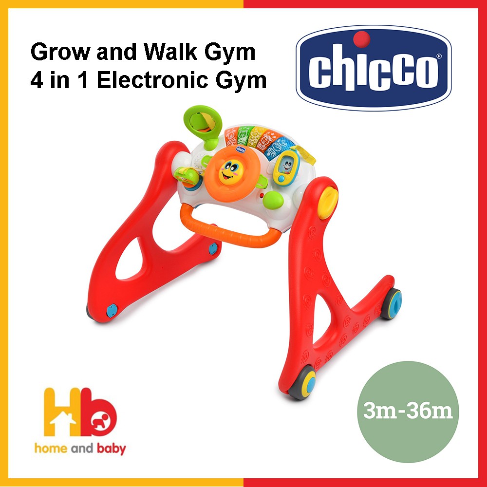 chicco grow and walk gym 4 in 1