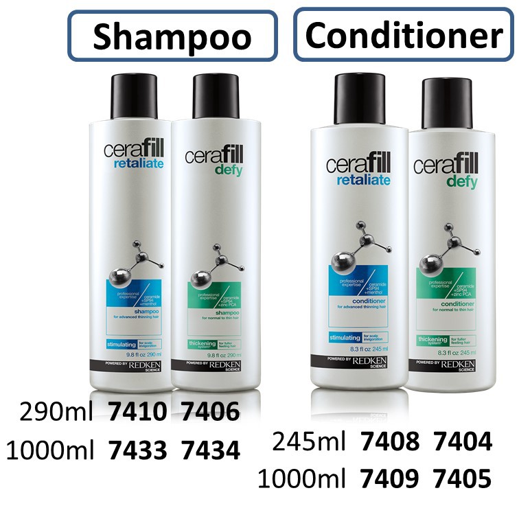 Redken Cerafill Defy Thickening Retaliate Stimulating Stemoxydin Dense Fx Elouie Shopee Singapore