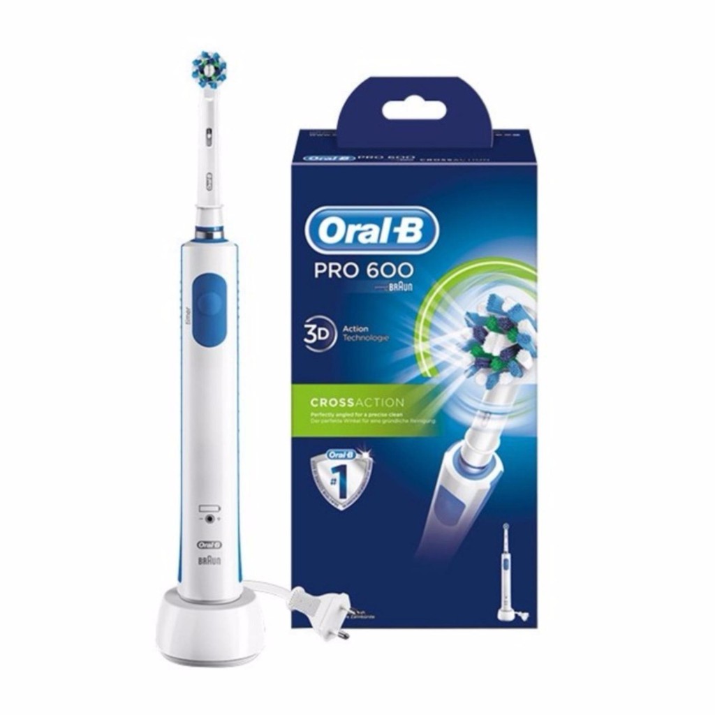 oral b pro 600 cross action electric toothbrush