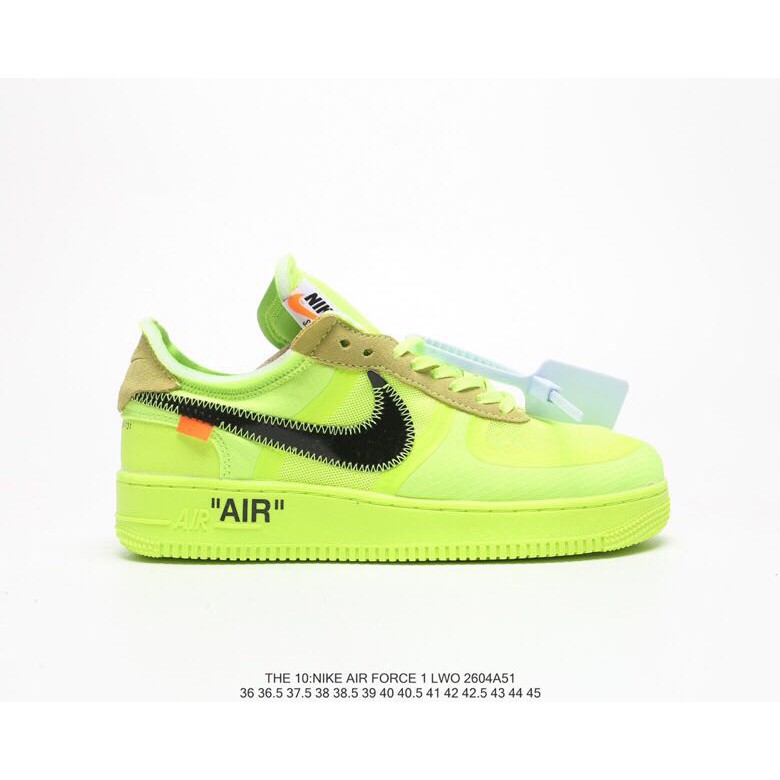 Off - White X Air Force 1 Af 1 Joint Ow Air Force One Casual Shoes | Shopee  Singapore