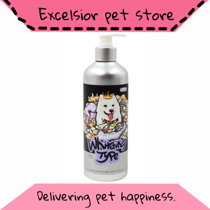 6k series whitening / white dog shampoo for white hair dogs Shopee